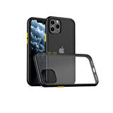 iPhone 11 Pro Uyumlu Zore Hom Silikon-Siyah