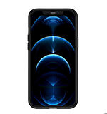 iPhone 12 Pro Uyumlu Zore Hom Silikon-Lacivert