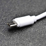 Beyaz MCL-01 Micro Usb Kablo-Zore