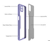 Galaxy M12 Uyumlu Zore Parfe Kapak-Siyah