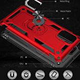 Galaxy M31S Uyumlu Zore Vega Kapak-Mavi