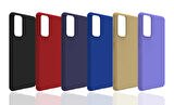 Galaxy S20 FE Uyumlu Zore Biye Silikon-Mor