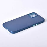 iPhone 12 Pro Uyumlu ​​​​ Slims Kılıf-Renksiz