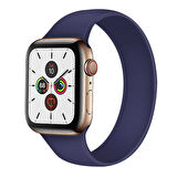 Watch 40mm Uyumlu KRD-31 Solo Loop Small Zore Kordon-Mürdüm