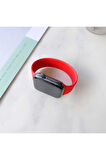Apple Watch 38mm Uyumlu Krd-31 Solo Loop Small Kordon Kırmızı