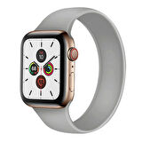 Watch 38mm Uyumlu KRD-31 Solo Loop Medium Zore Kordon-Mavi