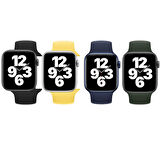 Watch Ultra 49mm Kordon Uyumlu KRD-31 Solo Loop Medium Strap Kayış CLO- Pembe