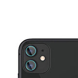 iPhone 12 Uyumlu Zore Kamera Koruyucu Cam Film-Renksiz