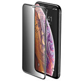 iPhone 12 Mini Uyumlu Zore Anti-Dust Privacy Temperli Ekran Koruyucu