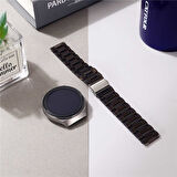 Galaxy Watch 42mm Uyumlu KRD-27 20mm Zore Kordon-Turuncu