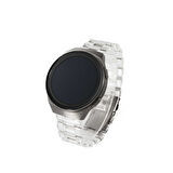 Galaxy Watch Active 2 44mm Uyumlu KRD-27 20mm Zore Kordon-Pembe