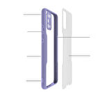 Galaxy A02S Uyumlu Zore Parfe Kapak-Koyu Yeşil