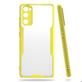 Galaxy S20 FE Uyumlu Zore Parfe Kapak-Sarı