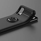 Galaxy A02S Uyumlu Zore Ravel Silikon Kapak-Siyah