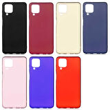 Galaxy A12 Uyumlu Zore Premier Silikon Kapak-Siyah