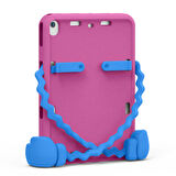 iPad 10.2 (8.Nesil) ​MKST Eva Boxer Tablet Silikon - Pembe Koyu