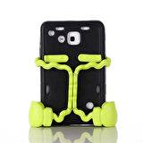 Galaxy Tab 3 Lite 7.0 T110 ​ARTH Eva Boxer Tablet Silikon - Pembe Koyu