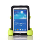 Galaxy Tab 3 Lite 7.0 T110 ​İNC Eva Boxer Tablet Silikon - Pembe Koyu