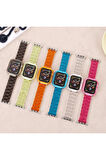 Apple Watch 44mm Uyumlu Krd-33 Kordon-renksiz
