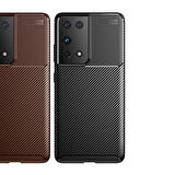 Galaxy S21 Ultra Uyumlu Zore Negro Silikon Kapak-Siyah