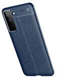 Galaxy S21 Uyumlu Zore Niss Silikon Kapak-Siyah