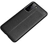 Galaxy S21 Plus Uyumlu Zore Niss Silikon Kapak-Siyah