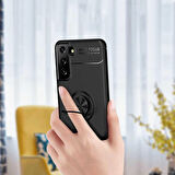 Galaxy S21 Uyumlu Zore Ravel Silikon Kapak-Kırmızı