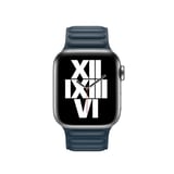 ​​​Watch 40mm Uyumlu KRD-34 Deri Zore Kordon-Lacivert