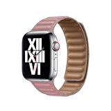 ​​​Watch 40mm Uyumlu KRD-34 Deri Zore Kordon-Pembe
