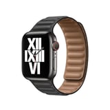 ​​​Watch Ultra 49mm Kordon Uyumlu KRD-34 Deri Strap Kayış CLO- Lacivert