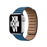 ​​​Watch Ultra 49mm Kordon Uyumlu KRD-34 Deri Strap Kayış CLO- Gri