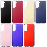 Galaxy S21 Uyumlu Zore Premier Silikon Kapak-Kırmızı
