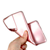 Galaxy S21 Ultra Uyumlu Zore Premier Silikon Kapak-Gold