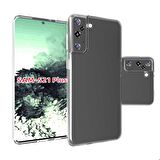 Galaxy S21 Plus Uyumlu Zore Süper Silikon Kapak-Renksiz