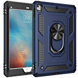 iPad 9.7 2017 (5.Nesil) - Uyumlu Uyumlu ​EFFX Tablet Vega Kapak-Mavi