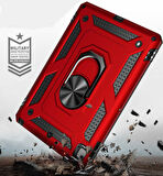 iPad 9.7 2018 (6.Nesil) - Uyumlu Uyumlu ​EFFX Tablet Vega Kapak-Mavi