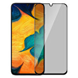 Oppo A73  Uyumlu Zore New 5D Privacy Temperli Ekran Koruyucu
