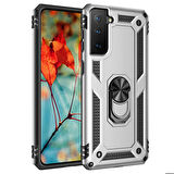 Galaxy S21 Plus Uyumlu Zore Vega Kapak-Gri