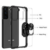 Galaxy S21 Plus Uyumlu Zore Mola Kapak-Siyah