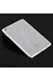 iPad 9.7 2018 (6.Nesil) - Uyumlu Tablet Süper Silikon Kapak-Renksiz