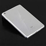 iPad 9.7 2017 (5.Nesil) - Uyumlu Uyumlu ​İNC Tablet Süper Silikon Kapak-Renksiz