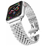 Watch 40mm Uyumlu KRD-36 Metal Zore Kordon-Siyah-Gold