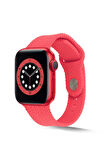 Apple Watch 40mm Krd-37 Uyumlu Kordon-kırmızı