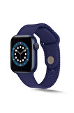 Apple Watch Ultra 49mm Kordon KRD-37 Uyumlu Strap Kayış ENS- Koyu Yeşil