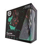 ​MKST TC-1000 Oyuncu Kulaklığı 3.5mm-Siyah-Kırmızı