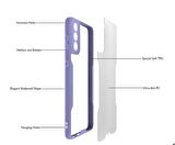 Galaxy S21 Uyumlu Zore Parfe Kapak-Koyu Yeşil