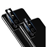 Galaxy S21 Plus Uyumlu Ensueno Kamera Lens Koruyucu Cam Filmi-Siyah