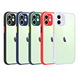 iPhone 12 Uyumlu ​​ Kaff Kılıf-Lacivert