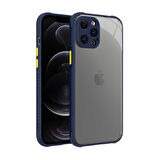 iPhone 12 Pro Max Uyumlu ​​ Kaff Kılıf-Lacivert