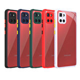 Galaxy A81 (Note 10 Lite) Uyumlu ​​Zore Kaff Kapak-Lacivert